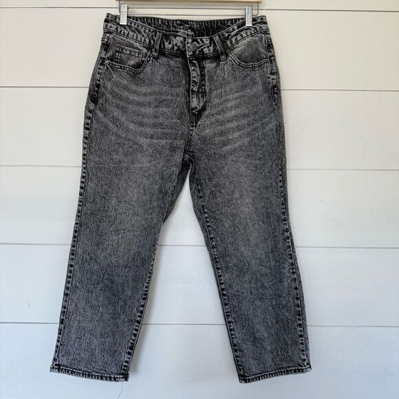 Time and Tru Denim - Time and Tru Women’s 16 Black High Rise Straight Jeans